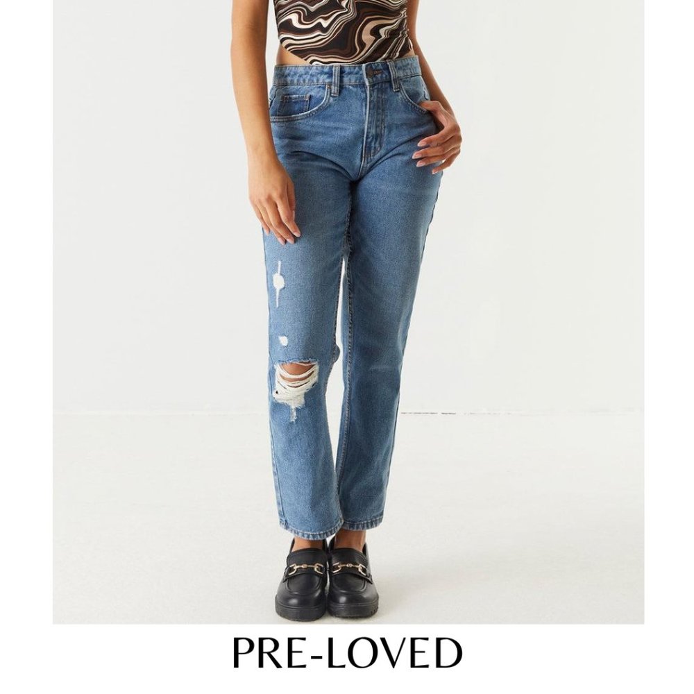 2 Pair/Womens Charlotte Russe Boyfriend Jeans